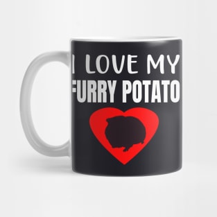 I Love my Furry Potato Guinea Pig Mug